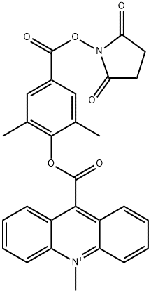 吖啶酯(ME-DMAE-NHS), 115853-73-1, 結構式