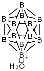 十二硼十二氫雙鋰鹽, 1166383-94-3, 結(jié)構(gòu)式