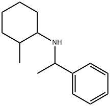 Benzenemethanamine, α-methyl-N-(2-methylcyclohexyl)- Struktur