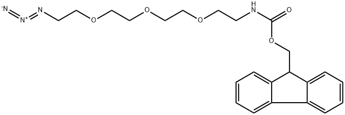 13-zido-,,1-rioxa--zatridecanoic acid 9H-luoren--lmethyl ester Struktur