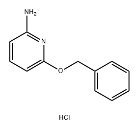 2-Pyridinamine, 6-(phenylmethoxy)-, hydrochloride (1:1) Struktur