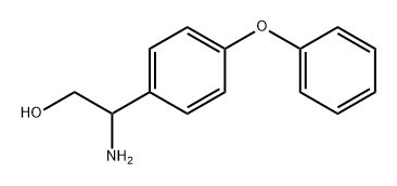 2-Amino-2-(4-phenoxyphenyl)ethanol oxalic acid Struktur