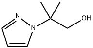 2-methyl-2-(1H-pyrazol-1-yl)-1-propanol(SALTDATA: FREE) Struktur