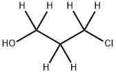 1-Propan-1,1,2,2,3,3-d6-ol, 3-chloro- Struktur