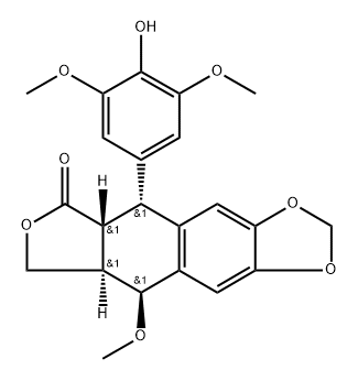 Etoposide EP Impurity J Struktur