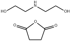 Dihydro-2,5-furandione, monopolyisobutylene derivs., reaction products with diethanolamine Struktur