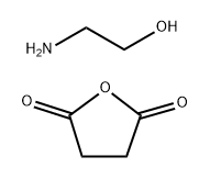 2,5-Furandione, dihydro-, monopolyisobutylene derivs., reaction products with ethanolamine Struktur