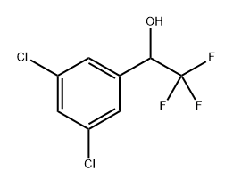 Benzenemethanol, 3,5-dichloro-α-(trifluoromethyl)- Struktur