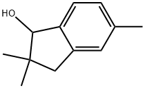 2,2,5-trimethyl-2,3-dihydro-1H-inden-1-ol Struktur