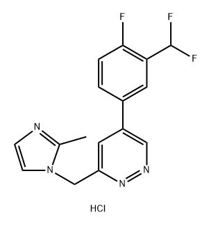 EVT-101 dihyrochloride Struktur