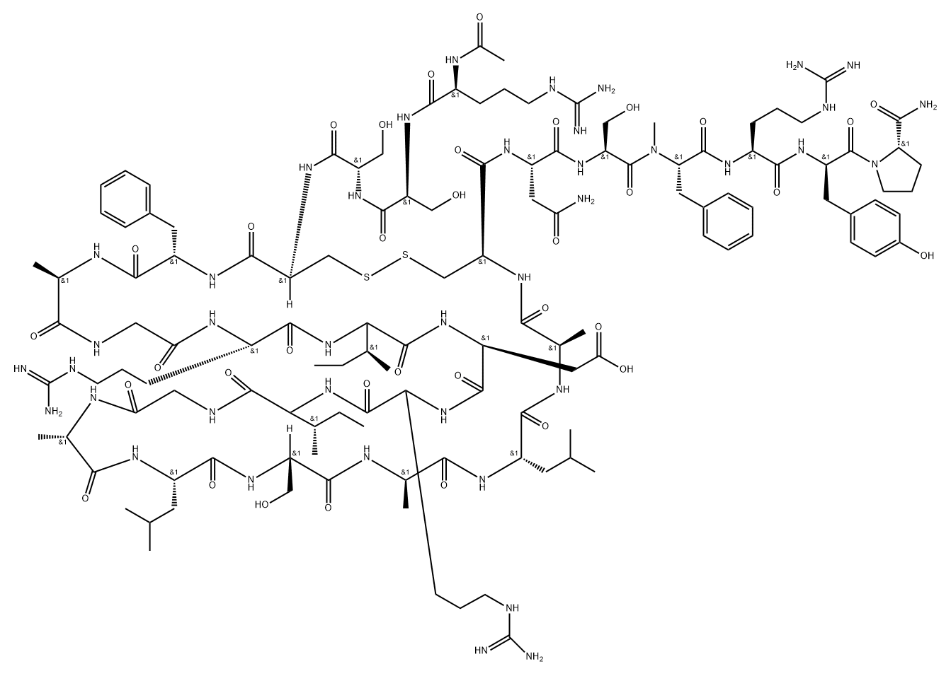 atrial natriuretic factor 270 Struktur