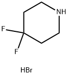 Piperidine, 4,4-difluoro-, hydrobromide (1:1) Struktur