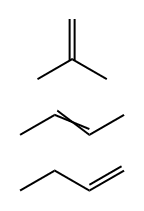 1-BUTENE,POLYMERWITH2-BUTENEAND2-METHYL-1-PROPENE,EP. Struktur