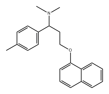 Dapoxetine Impurity 1 Struktur