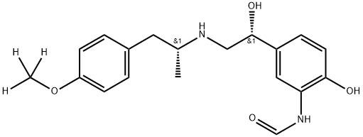 FORMOTEROL-D3 Struktur