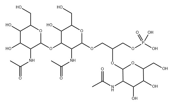 capsular polysaccharide type 6, Actinobacillus pleuropneumoniae Struktur