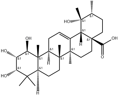 1β-Hydroxyeuscaphic acid Struktur