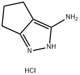 2,4,5,6-Tetrahydrocyclopenta[c]pyrazol-3-amine hydrochloride Struktur