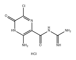 5-Deamino-5-oxo Amiloride Hydrochloride Struktur