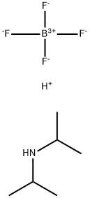 Diisopropylamine tetrafluoroborate Struktur