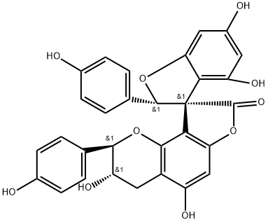 3,2'-Epilarixinol Struktur