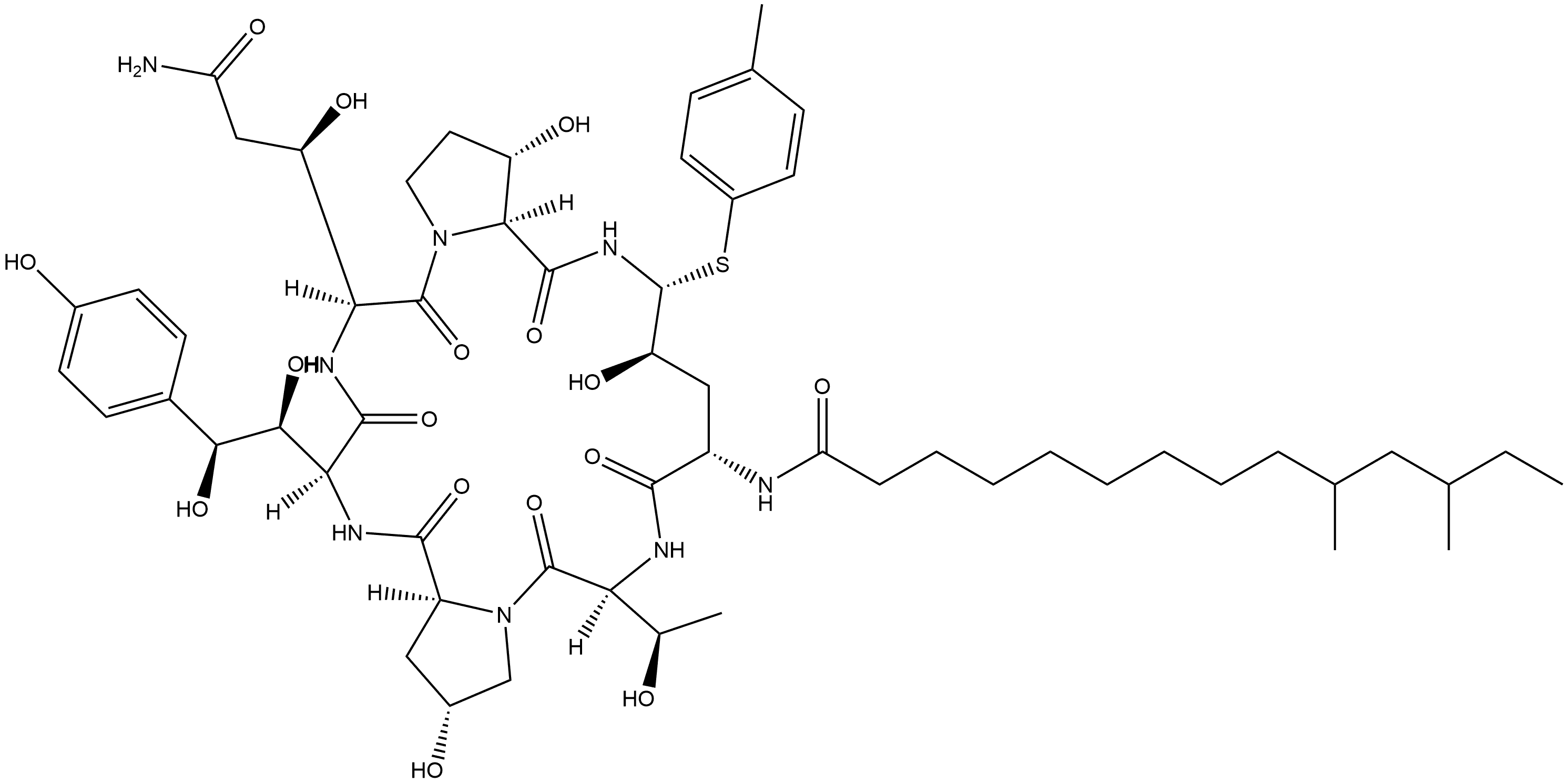 The China supplier of Caspofungin Intermediate Cas:1210442-92-4 Struktur