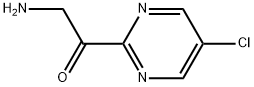 2-amino-1-(5-chloropyrimidin-2-yl)ethan-1-one Struktur