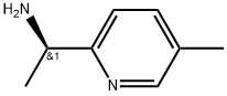 2-Pyridinemethanamine, α,5-dimethyl-, (αR)- Struktur