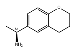 (1S)-1-(3,4-dihydro-2H-chromen-6-yl)ethanamine Struktur