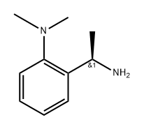 Benzenemethanamine, 2-(dimethylamino)-α-methyl-, (αR)- Struktur