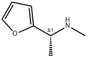 (R)-1-(furan-2-yl)-N-methylethan-1-amine Struktur