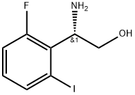 (2S)-2-amino-2-(2-fluoro-6-iodophenyl)ethanol Struktur