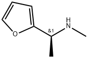 (S)-1-(furan-2-yl)-N-methylethan-1-amine Struktur