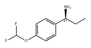 (S)-1-(4-(difluoromethoxy)phenyl)propan-1-amine Struktur