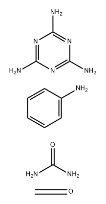 Urea, polymer with benzenamine, formaldehyde and 1,3,5-triazine-2,4,6-triamine, bisulfited Struktur