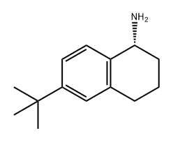 (R)-6-(tert-butyl)-1,2,3,4-tetrahydronaphthalen-1-amine Struktur