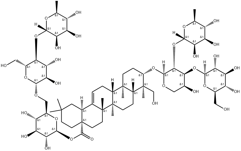 kalopanax saponin C Struktur