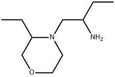 4-Morpholineethanamine, α,3-diethyl- Struktur