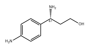 Benzenepropanol, γ,4-diamino-, (γR)- Struktur