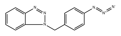 1H-Benzotriazole, 1-[(4-azidophenyl)methyl]-