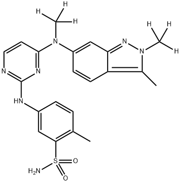 Pazopanib-d6 price.