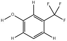 3-(TRIFLUOROMETHYL)PHENOL-2,4,6-D3,OD Struktur