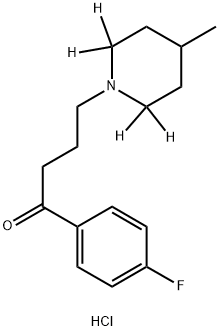 MELPERONE‐D4 HYDROCHLORIDE Struktur