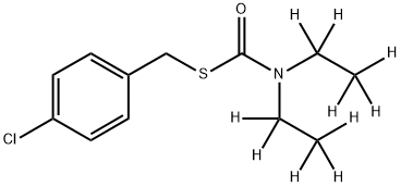 THIOBENCARB-D10 (DIETHYL-D10) Struktur