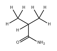 [2H7]-Isobutyramide Struktur