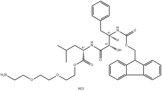 E3 ligase Ligand-Linker Conjugates 34 hydrochloride Struktur