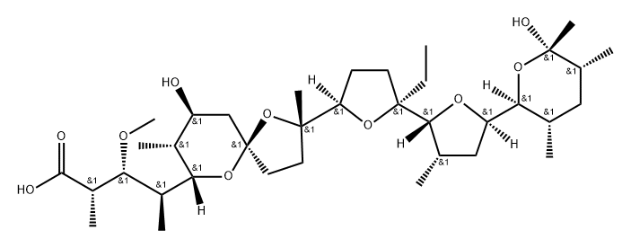 26-deoxymonensin A Struktur