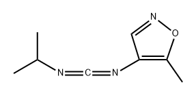 4-Isoxazolamine,5-methyl-N-[(1-methylethyl)carbonimidoyl]-(9CI) Struktur