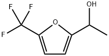 2-Furanmethanol, α-methyl-5-(trifluoromethyl)- Struktur