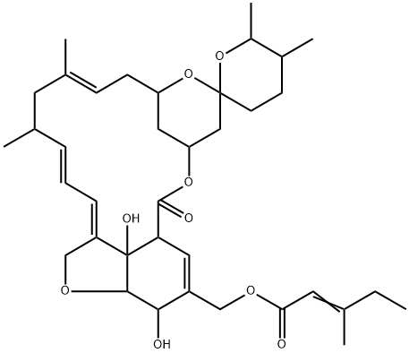 Milbemycin α13 Struktur